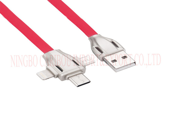 3 in 1 cavo multiplo del caricatore del cavo di USB, cavo mobile di USB di multi funzione